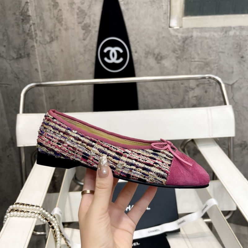 Ch*el flat shoes